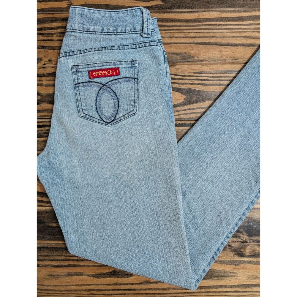 Vintage Sasson Light Wash Skinny Jeans